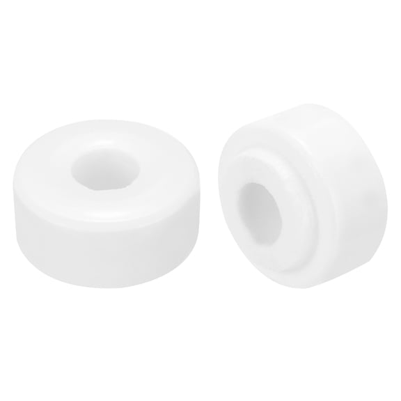 Uxcell 10 Pcs Ceramic Insulator Bead, 6.2 x 18 x 11mm Electronic Wire Bundle Insulation Heat Protection Ceramic Insulator for Cable Bundle, Wire Protection