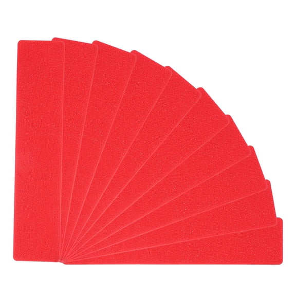 Uxcell 10 Pcs Court Line Mini Pickleball Court Markers Kit for Outdoor Sports Training, Red