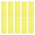 thumbnail image 1 of Uxcell 10 Pcs Guided Reading Strips 19cmx7cm Tracking Highlight Colored Overlay Bookmark Reduce Visual Stress with Line Yellow, 1 of 5
