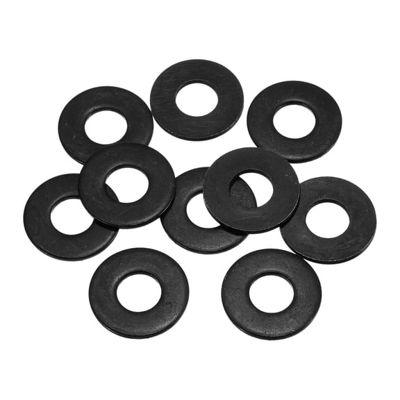 Uxcell 10 Pcs M10 7/16"ID x 1"OD Flat Washers, Stainless Steel Metal Washer