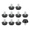 thumbnail image 1 of Uxcell 10Pcs Thread Adjustable Furniture Levelers, Furniture Feet Levelers Screw M6 x 12mm, 1 of 7