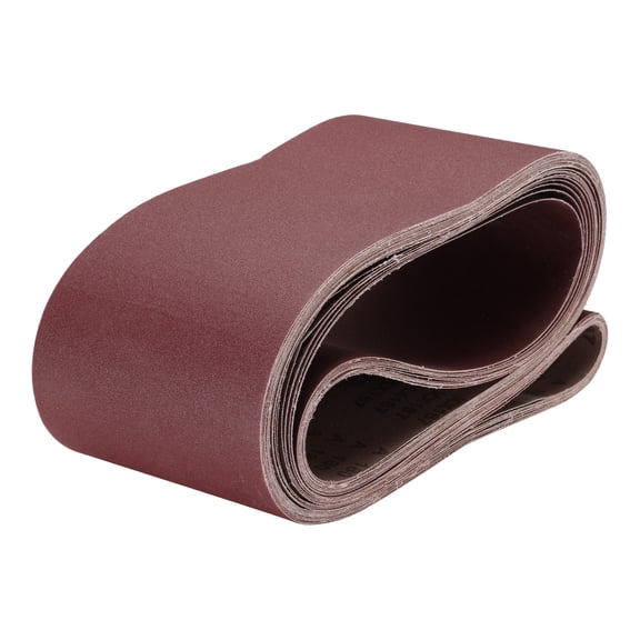Uxcell 10 Pieces 6" x 89" Sanding Belts 180 Grits Aluminum Oxide Abrasive Belt Sander Paper Sanding Papers