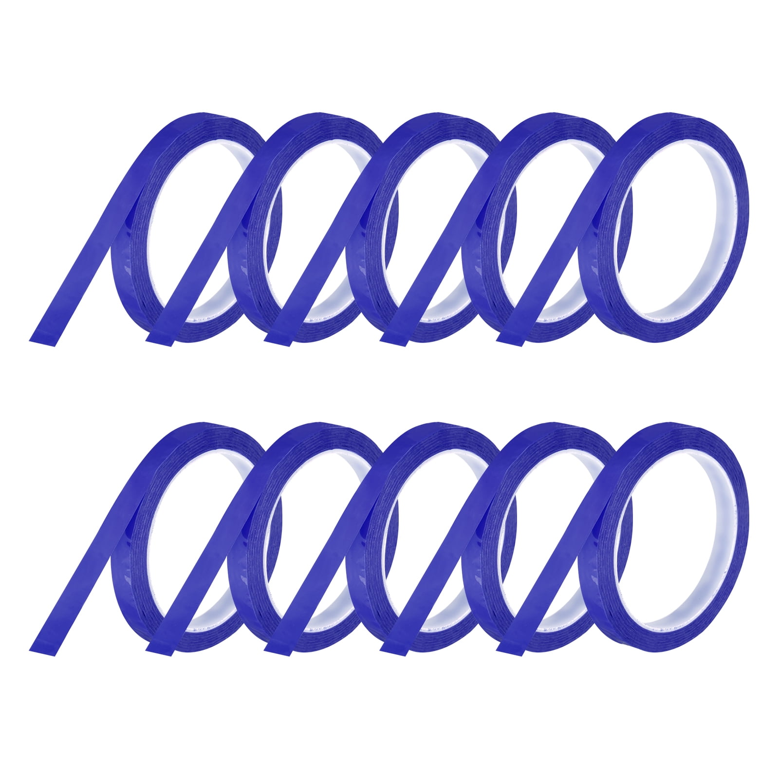 Uxcell 10 Rolls Whiteboard Tape Graphic Chart Tape 12mm 54.7 Yard Art ...