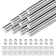 thumbnail image 1 of Uxcell 10-Set Fully Threaded Rod, M5x35mm 304 Stainless Steel Right Hand Thread Bar Studs with Nuts and Washers, 1 of 7