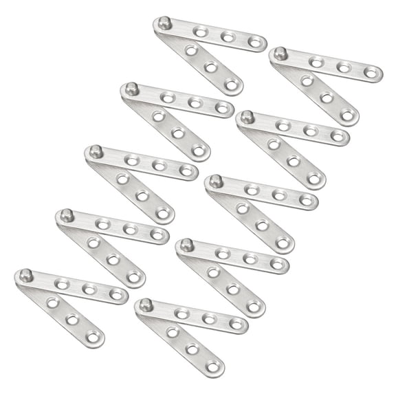 Uxcell 10 Sets Stainless Steel 360 Degree Rotating Door Pivot Hinge 60mm x 11mm