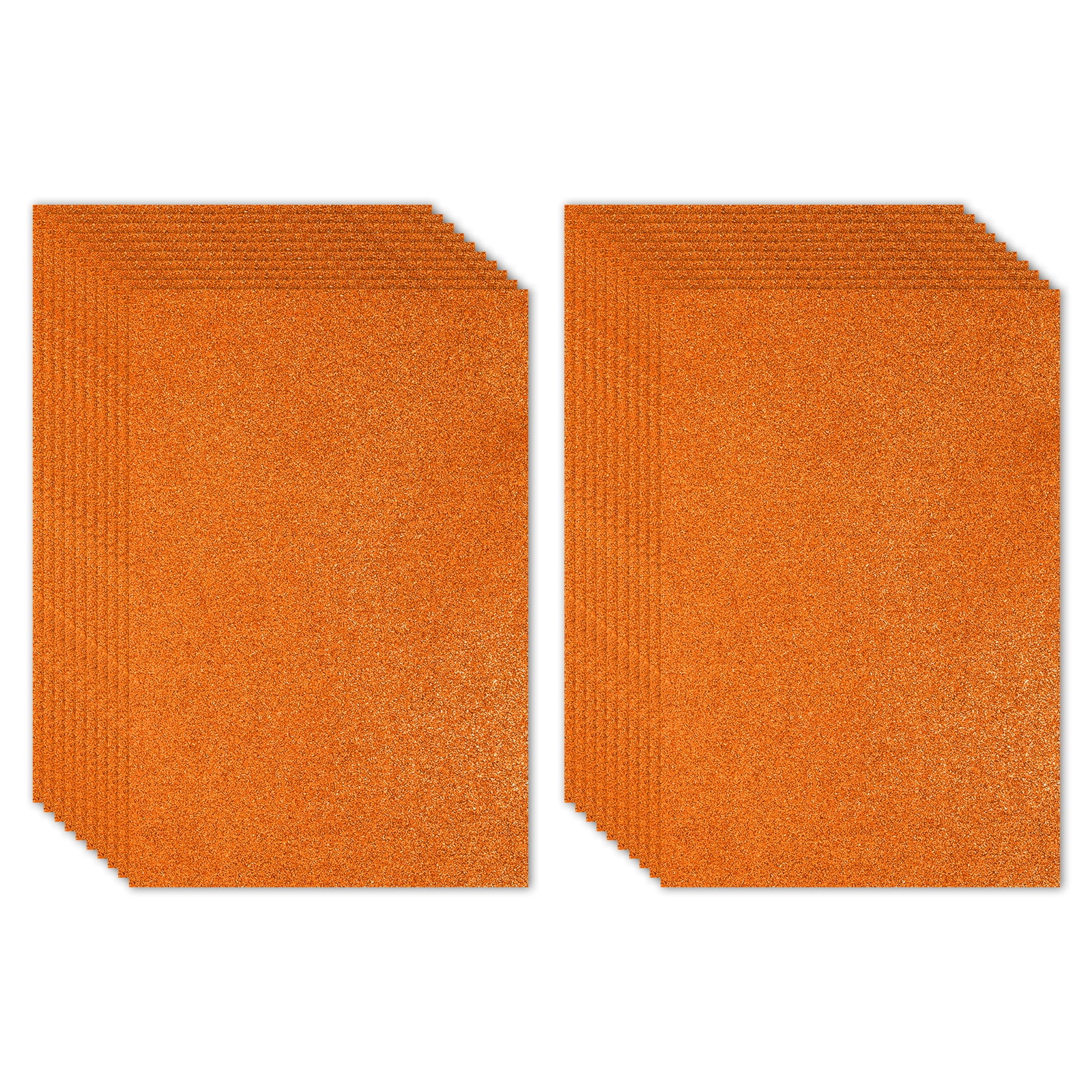 Uxcell 10 Sheets 2mm Glitter Foam Sheet, 16" x 12" Green Sparkle EVA Paper