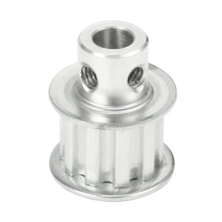 Uxcell 10 Teeth 6mm Bore 5.08mm Pitch Aluminum Timing Belt Pulley for 10mm Belt