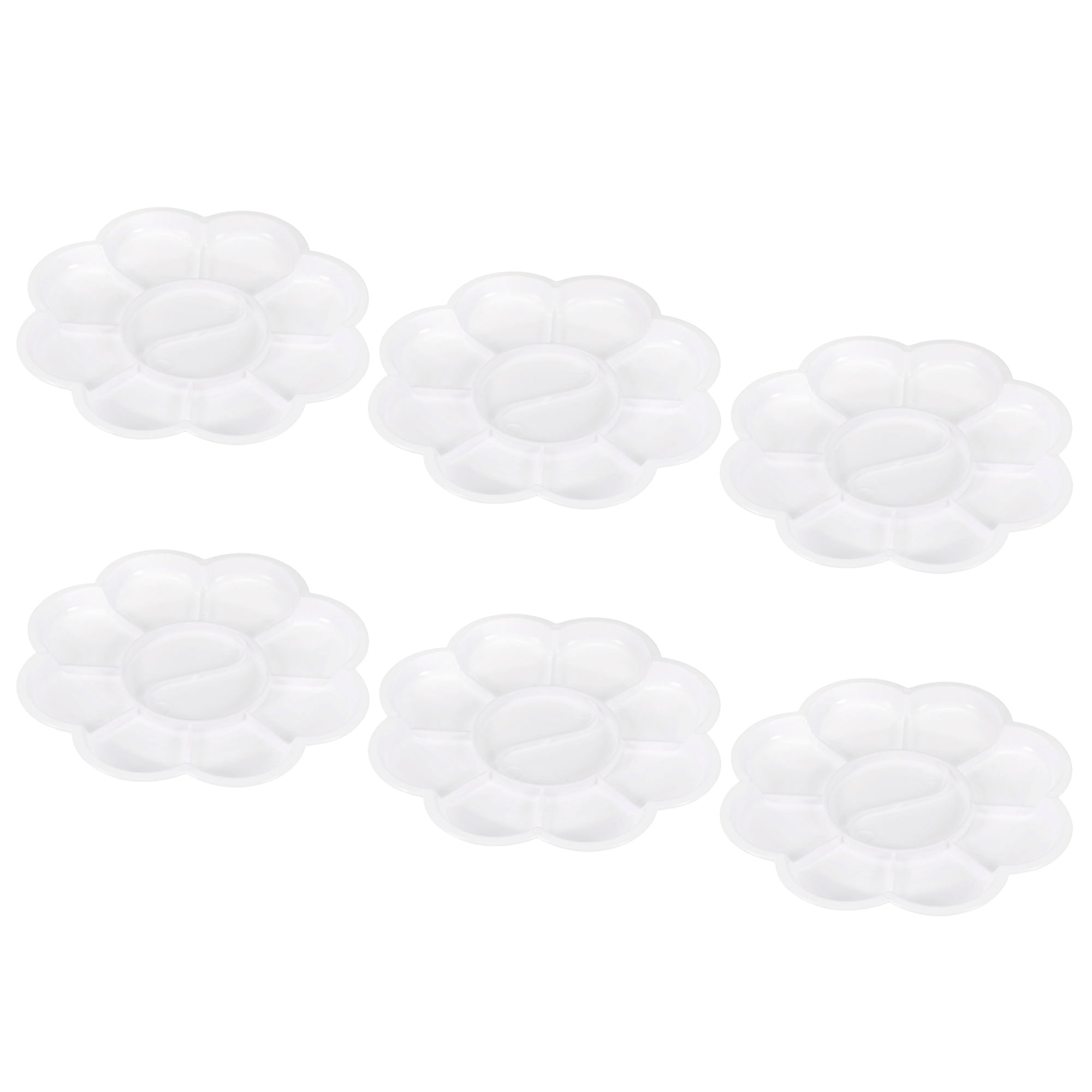 U.S. Art Supply 9 x 11.8 Clear Oval-Shaped Acrylic Painting Palette (Pack  of 2) - Transparent Plastic Artist Paint Color Mixing Trays - Non-Stick,  Easy Clean, Mix Acrylic, Oil - Adults Kids
