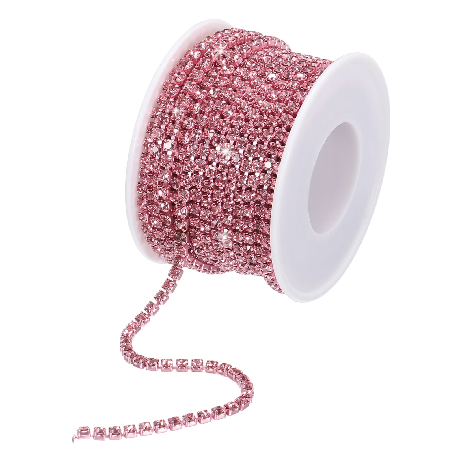 MECCANIXITY 10 Yard 2mm Crystal Rhinestone Diamond...