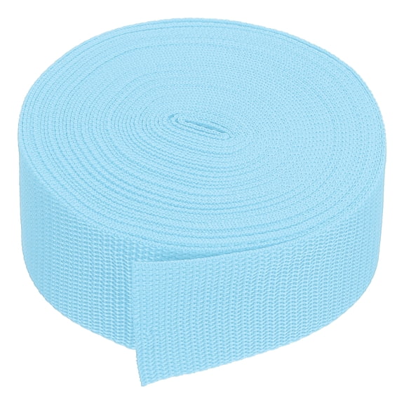 Uxcell 10 Yard Webbing 2 inch Polypropylene Webbing Strap Heavy Webbing Roll Chair Straps Sky Blue