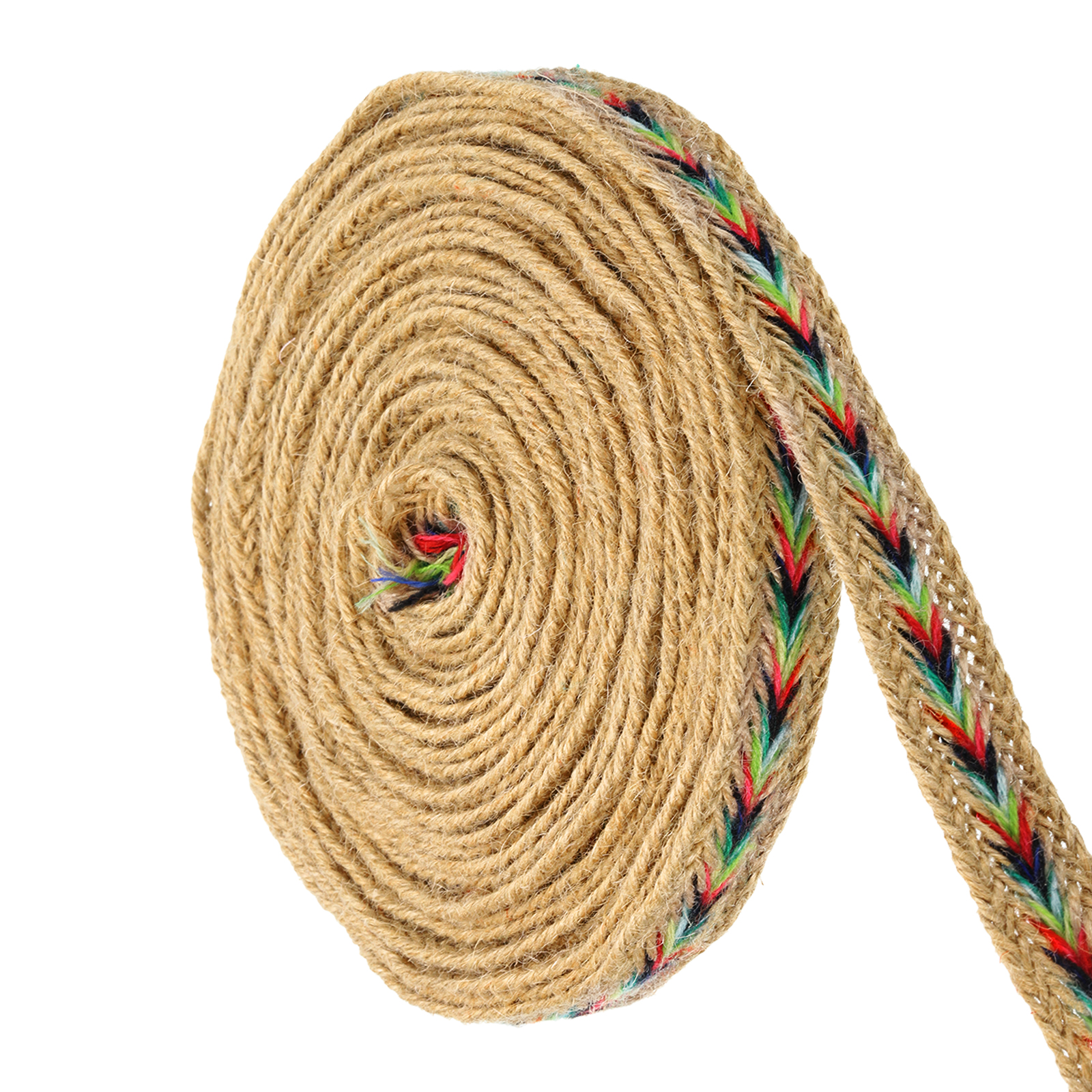 Uxcell 10 Yards 0.7 inch Burlap Ribbon Jute Burlap Lace Craft Ribbons ...