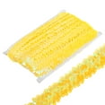 thumbnail image 1 of Uxcell 10 Yards 0.8 Inch Elastic Sequins Trim Flat Stretch Sequin Ribbon Strip, Yellow, 1 of 6