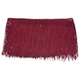 thumbnail image 1 of Uxcell 10 Yards 4 Inch Chainette Fringe Trim Tassel Sewing Trim for Clothes, Red, 1 of 6
