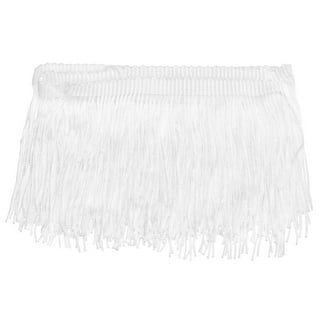 Fringe Trim - White — Textile Discount Outlet
