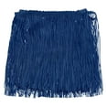 thumbnail image 1 of Uxcell 10 Yards 6 Inch Chainette Fringe Trim Tassel Sewing Trim for Clothes, Dark Blue, 1 of 6