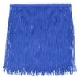 thumbnail image 1 of Uxcell 10 Yards 8 Inch Chainette Fringe Trim Tassel Sewing Trim for Clothes, Blue, 1 of 6