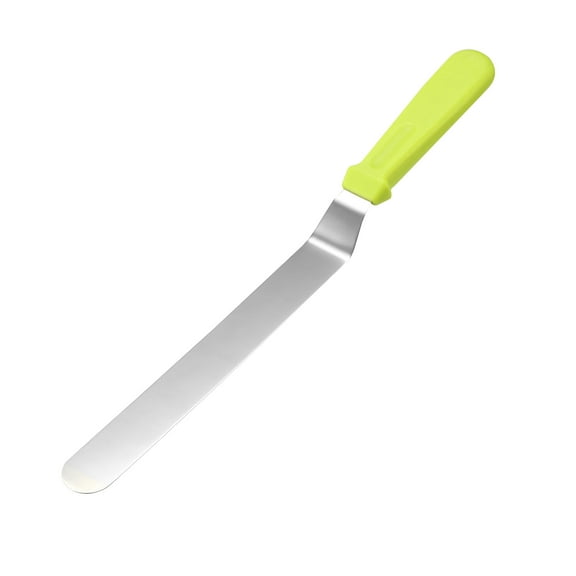 Uxcell 10-inch Angled Frosting Spatulas Stainless Steel Cake Decorating