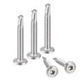thumbnail image 1 of Uxcell #10 x 1-1/2" 410 Stainless Steel Flat Head Hex Socket Self Tapping Screws 50 Pack, 1 of 4