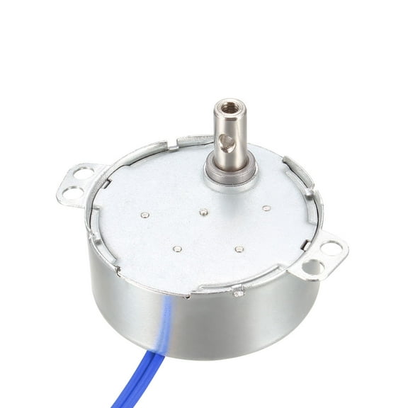 Uxcell 100-127V AC 50-60Hz CCW/CW 4W 5-6RPM Electric Synchronous Motor Turntable Motor