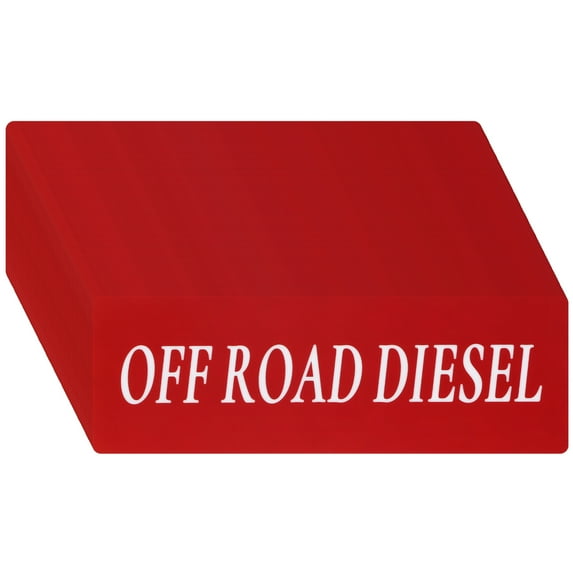 Uxcell 100-Pack Off Road Diesel Sticker, 6x2