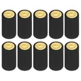 thumbnail image 1 of Uxcell 100 Pack Heat Shrink Wine Bottle Caps, 1.18" Wine Shrink Wrap Sleeves Cap, Black, 1 of 6