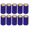 thumbnail image 1 of Uxcell 100 Pack Heat Shrink Wine Bottle Caps, 1.18" Wine Shrink Wrap Sleeves Cap, Blue, 1 of 6