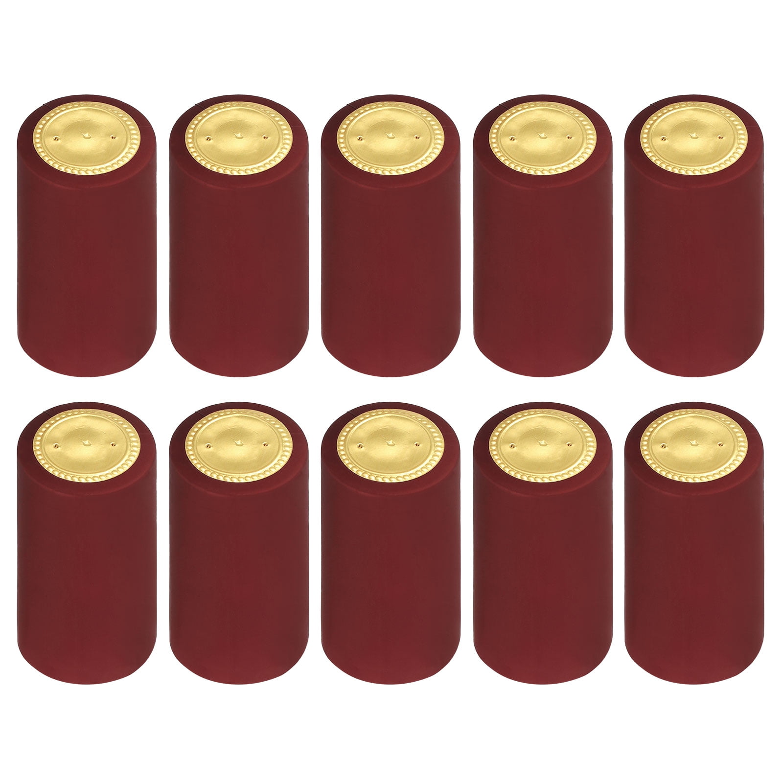 Uxcell 150Pcs PVC Heat Shrink Capsules Wine Bottle