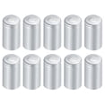thumbnail image 1 of Uxcell 100 Pack Heat Shrink Wine Bottle Caps, 1.26" Wine Shrink Wrap Sleeves Cap, Silver, 1 of 6