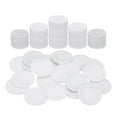thumbnail image 1 of Uxcell 100 Pack Plastic Poker Chips, 0.9 Inch Mini Bingo Chips Learning Counters Counting Counters Disks Markers Opaque Game Tokens for Game Play Math Counting, White, Pattern, 1 of 7
