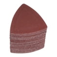 thumbnail image 1 of Uxcell 100 Packs 150 Grits 80mm Aluminum Oxide Triangular Hook & Loop Sandpapers Sanding Pads, 1 of 6