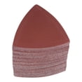 thumbnail image 1 of Uxcell 100 Packs 400 Grits 80mm Aluminum Oxide Triangular Hook & Loop Sandpapers Sanding Pads, 1 of 6