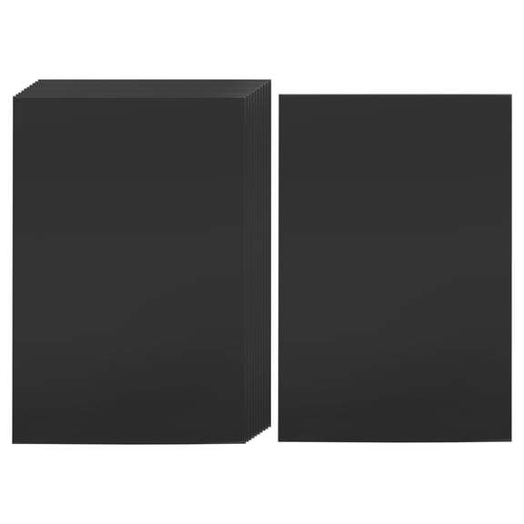 Uxcell 100 Pcs Photocard Sleeves, 61 x 91mm Kpop Card Protector Holder, Black