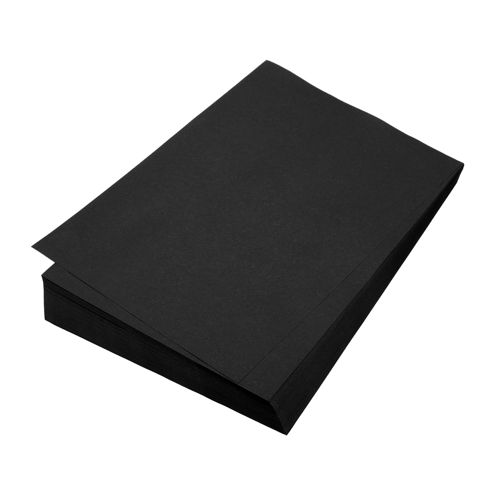 Uxcell 100 Sheet Origami Paper Double Sided Black 11.7 x 8.3 inch Square Sheet for Art Craft Project, Beginners, Gifts Decor