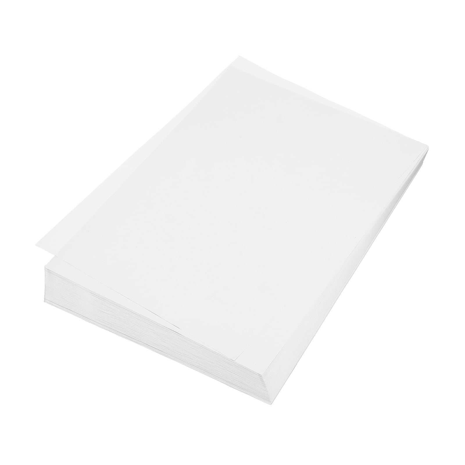 Uxcell 100 Sheet Origami Paper Double Sided White 11.7 x 8.3 inch Square Sheet for Art Craft Project, Beginners, Gifts Decor