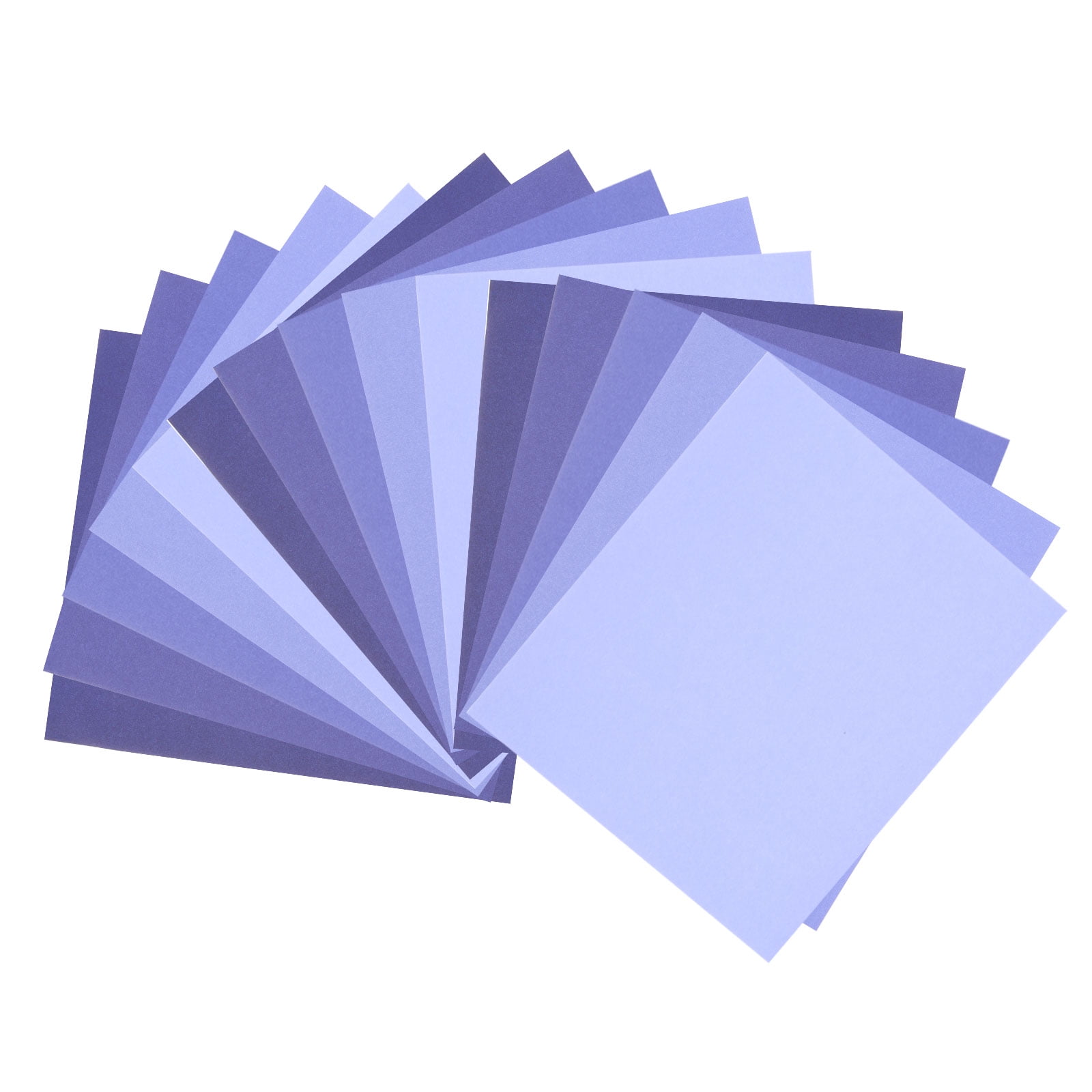 Uxcell 100 Sheets 10x10 Inch Origami Paper, 7 Colors Blue Square Origami Paper