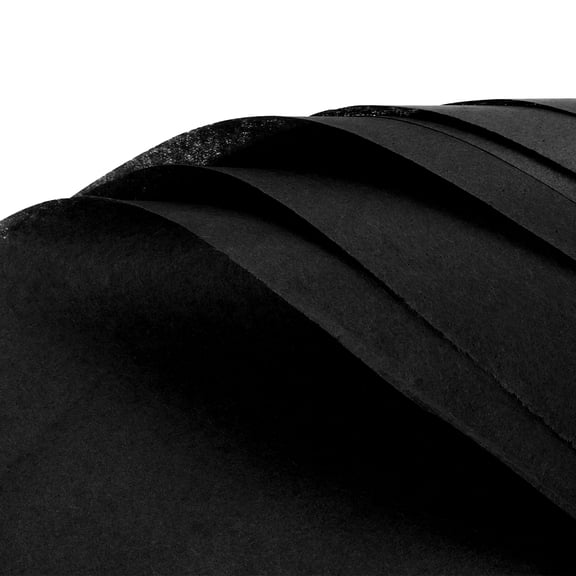 Uxcell 100 Sheets Black Waterproof Tissue Paper 20x14 Inch Tissue Gift Wrapping Paper for Florist Bouquet Supplies