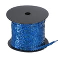 thumbnail image 1 of Uxcell 100 Yard Flat Sequin Strip, 6mm Paillette Sequins String Ribbon Roll Spangle Flat Sequin Strip for Crafts Embellishments Sewing Costume Accessories, Laser Blue, 1 of 7