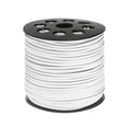 thumbnail image 1 of Uxcell 100 Yards Flat Suede Cord 2.7mm Leather String Lace Faux Leather Cord with Roll Spool White, 1 of 6