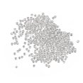 thumbnail image 1 of Uxcell 1000 Pcs Brass Crimp Tube Beads Jewelry Making Tube Crimp End Spacer Bead for DIY Silver Tone 0.08", 1 of 5
