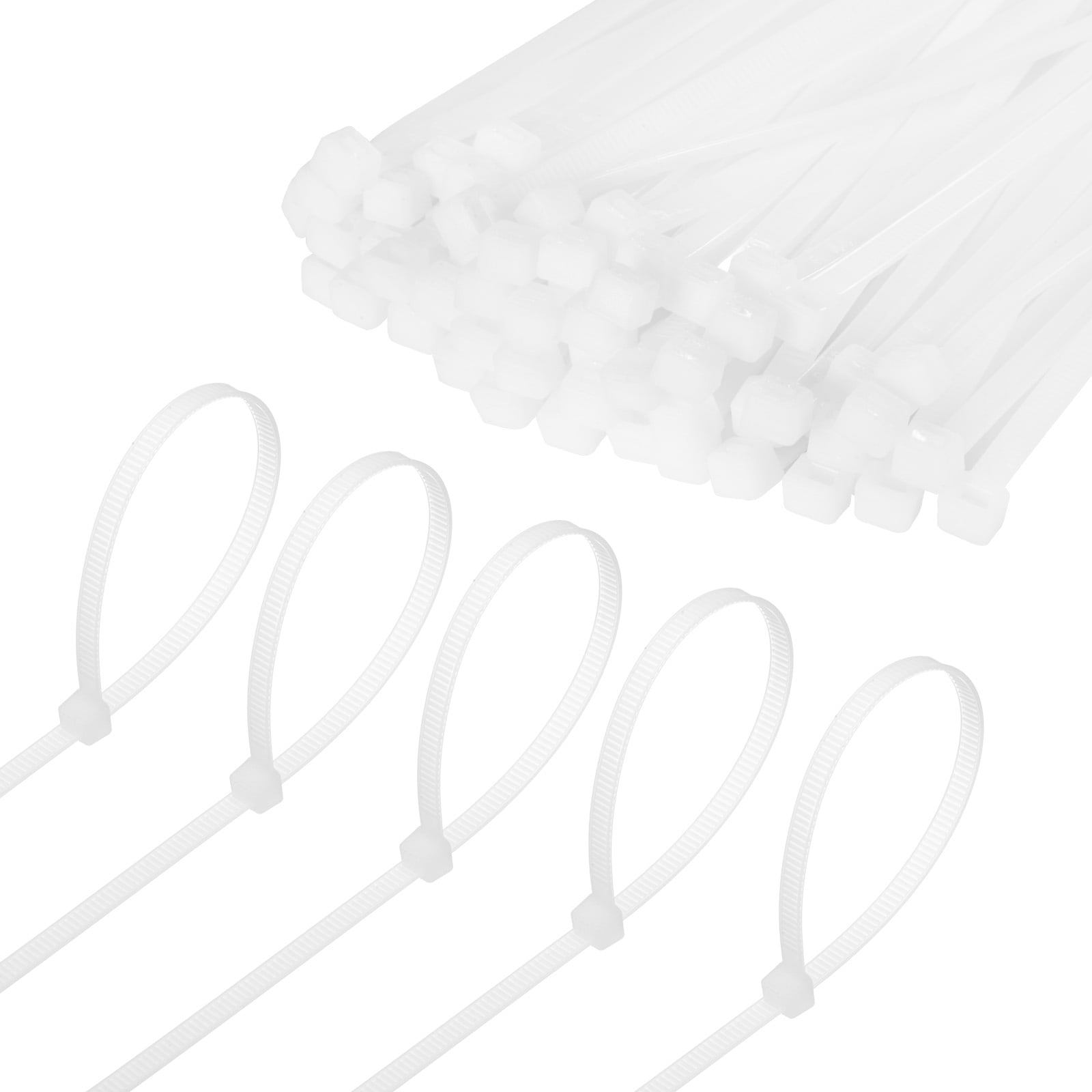 Uxcell 1000 Pack Nylon Zip Ties 16