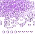 thumbnail image 1 of Uxcell 1000 Pcs Wedding Table Scatter Confetti Fake Crystals, Acrylic Diamonds Rhinestones Vase Fillers Gems for Crafts, Table Centerpiece Decor, Bridal Shower Party (Light Purple, 8mm), 1 of 6