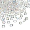 thumbnail image 1 of Uxcell 1000 Pieces Acrylic Diamonds Vase Fillers 8mm Fake Crystals Gems Wedding Table Scattering Diamond, AB Clear, 1 of 6