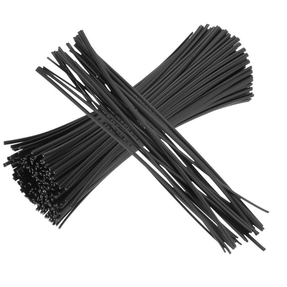 Uxcell 1000Pcs Twist Ties 3.93Inches Bread Ties Black Oval Twist Ties for Plastic Bags Reusable Plant Ties
