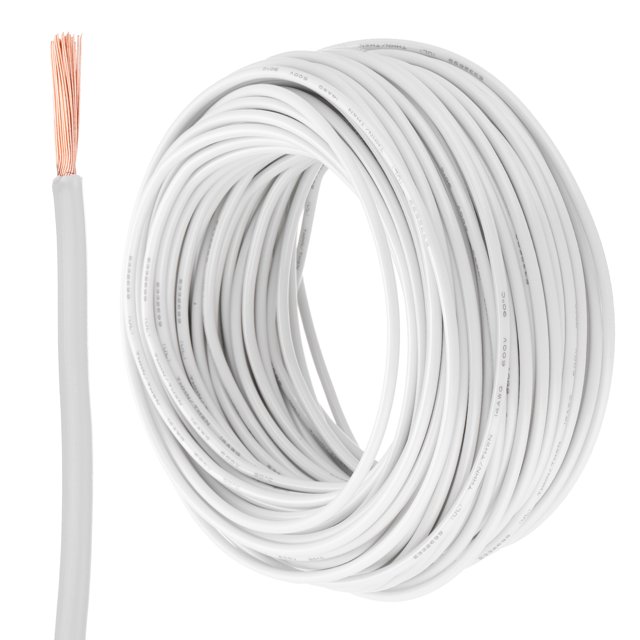 Uxcell 100Feet Electrical Wire Insulated Stranded Copper 14AWG Hook Up