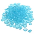 thumbnail image 1 of Uxcell 100Pack Glow Rocks 13-17mm Glow Pebbles Decoration in the Dark Luminous Stones Decor DIY Decorative Sky Blue, 1 of 8