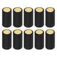 thumbnail image 1 of Uxcell 100 Pack Heat Shrink Wrap Sleeves Wine Shrink Wrap Cap Grape Shape, 30x60mm Black, 1 of 5