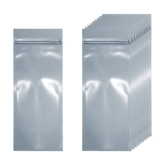 Uxcell 100Pcs Anti Static Bags 4 x 10 Inch/10 x 25cm Resealable ESD Shielding Antistatic Bag for GPU Hand Drive SSD Electronic Devices