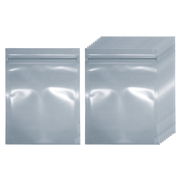 Uxcell 100Pcs Anti Static Bags 4 x 5 Inch/10 x 13cm Resealable ESD Shielding Antistatic Bag for GPU Hand Drive SSD Electronic Devices