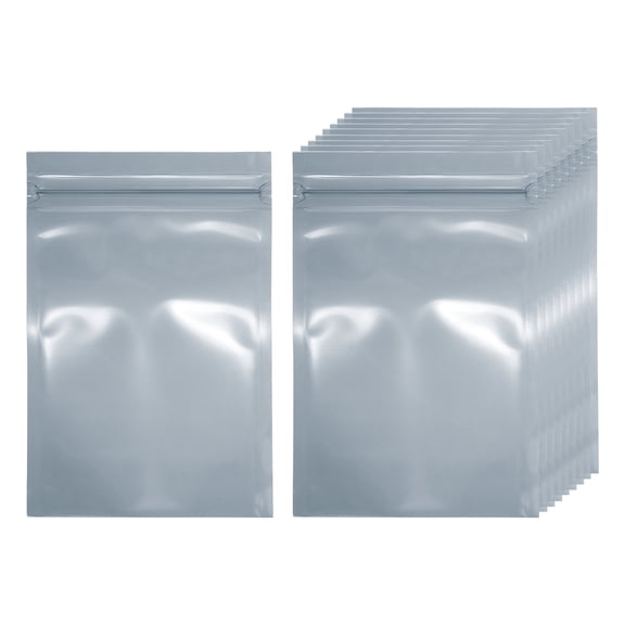 Uxcell 100Pcs Anti Static Bags 4 x 6 Inch/10 x 15cm Resealable ESD Shielding Antistatic Bag for GPU Hand Drive SSD Electronic Devices