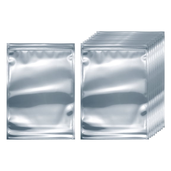 Uxcell 100Pcs Anti Static Bags 7 x 10 Inch/18 x 26cm Resealable ESD Shielding Antistatic Bag for GPU Hand Drive SSD Electronic Devices